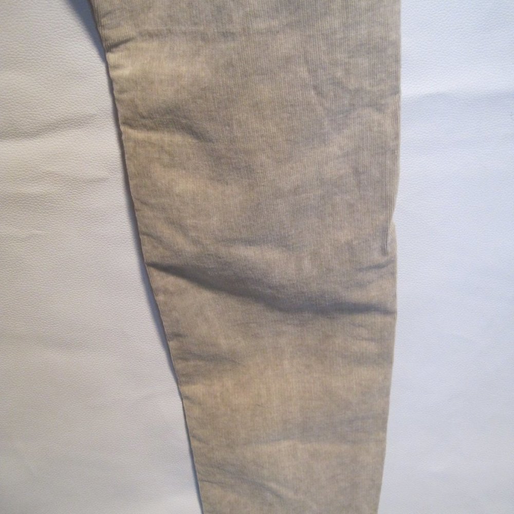Mudd Jeans Women’s Skinny Pants Size 11 Regular Tan Beige Velvety Corduroy Y2K - Picture 10 of 10
